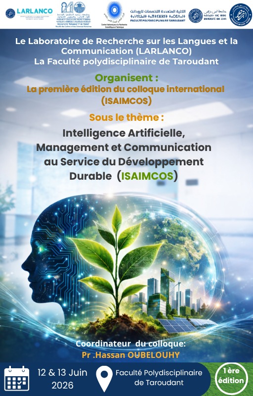 Affiche officielle ISAIMCOS 2026